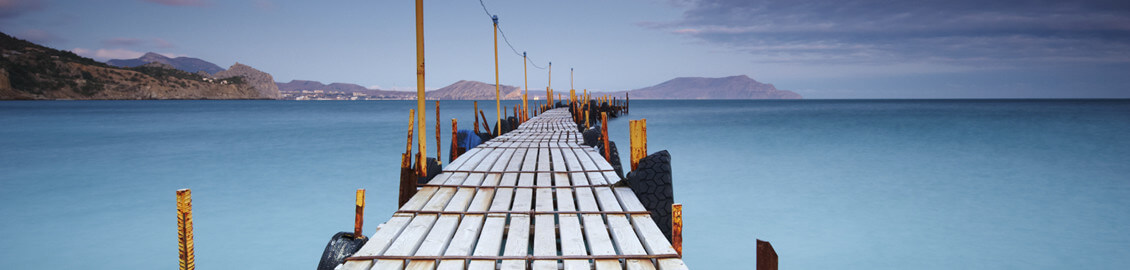 dock over water